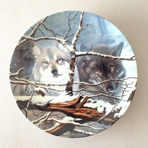 In The Mist Wolves Plate by Daniel Renn Pierce, WS George